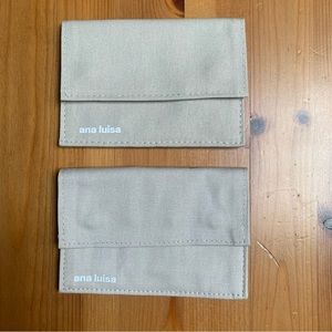 Ana Luisa fabric jewelry bags